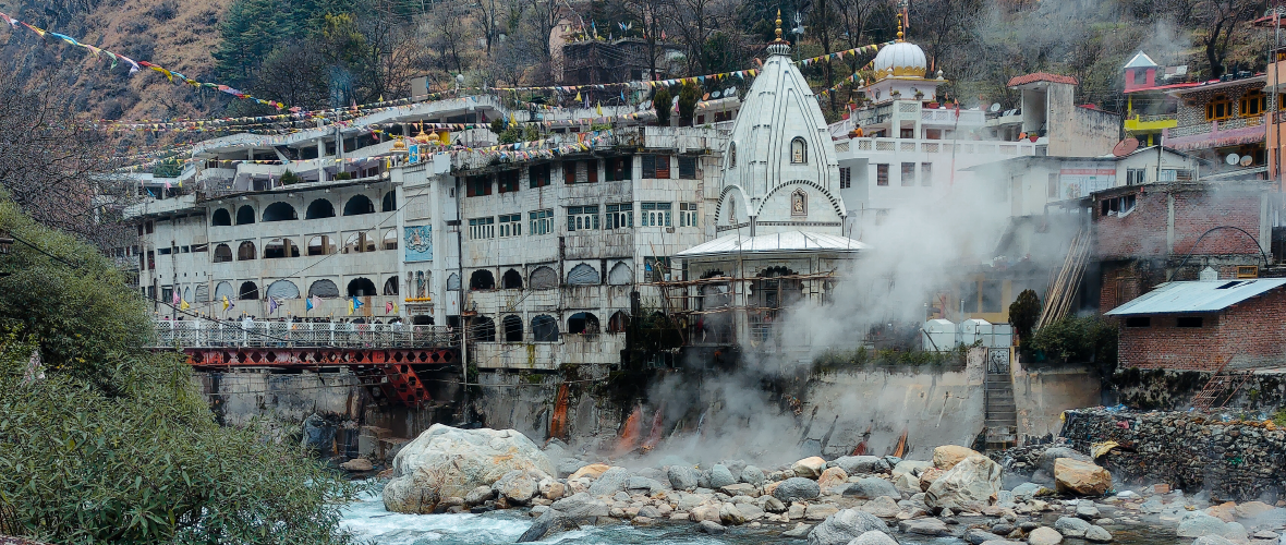 Seek blessings from Manikaran Sahib Gurdwara