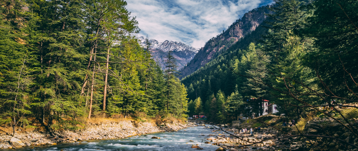 Parvati River in Kasol, Himachal Pradesh, India - Bing Wallpapers - Sonu Rai